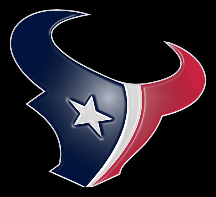 Houston Texans Plastic Effect Logo iron on paper